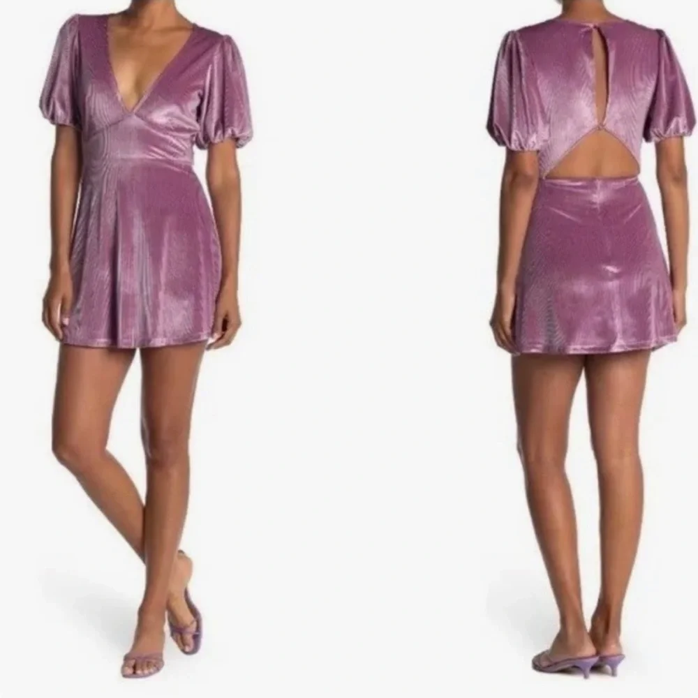 🤖 440. L*Space Ruby XS Dress Velvet NWT Retail $130 - Picture 2 of 6